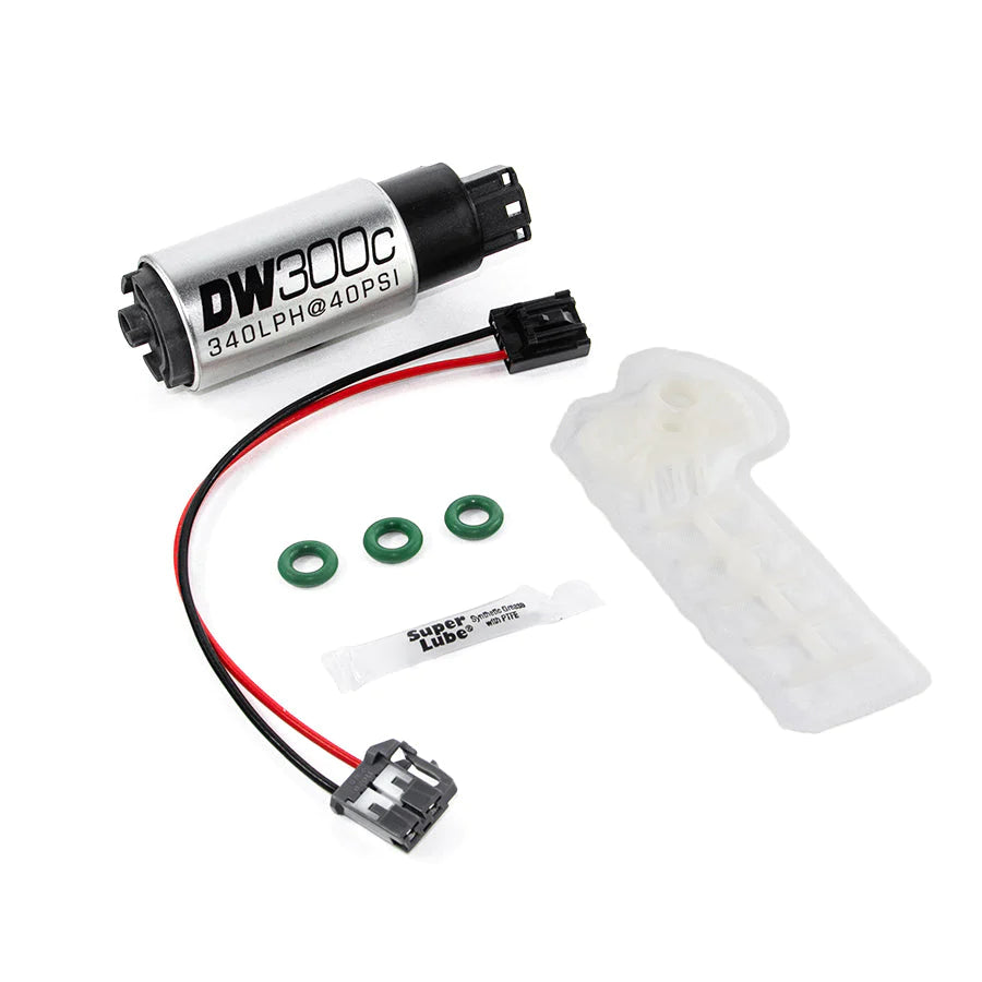 DeatschWerks DW300c Series Fuel Pump w/ Install Kit