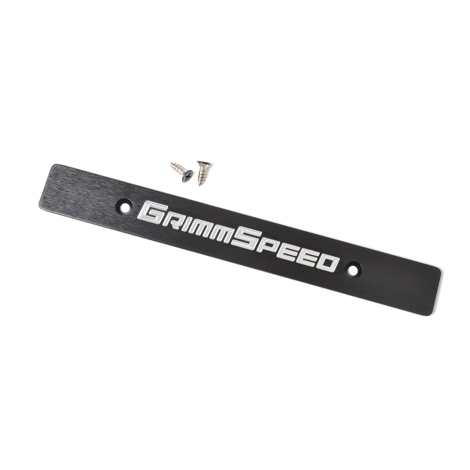 GrimmSpeed Front License Plate Delete - 1998-13 Subaru Forester