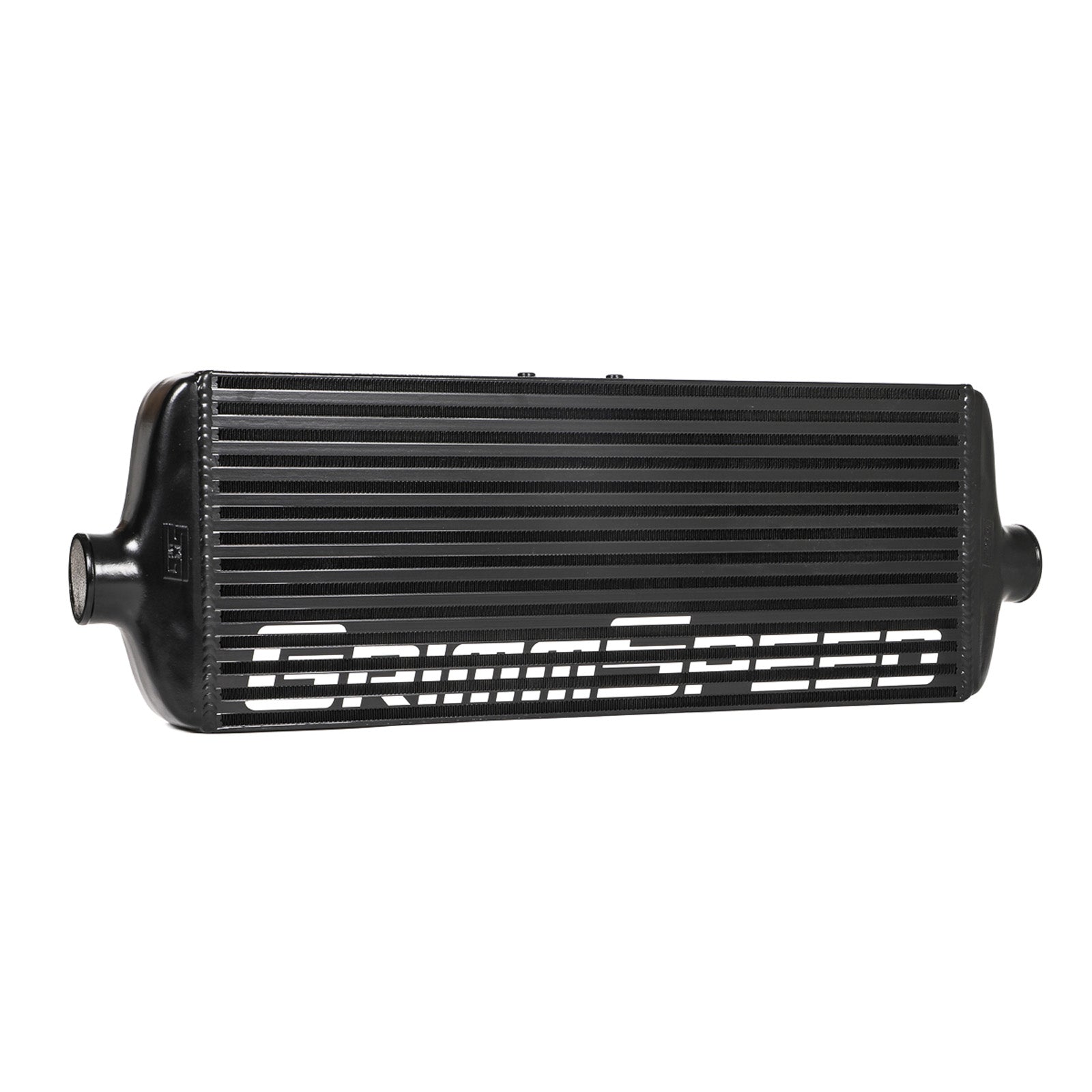 GrimmSpeed Front Mount Intercooler Kit - Black Core with Red Piping - 2015-21 Subaru STI