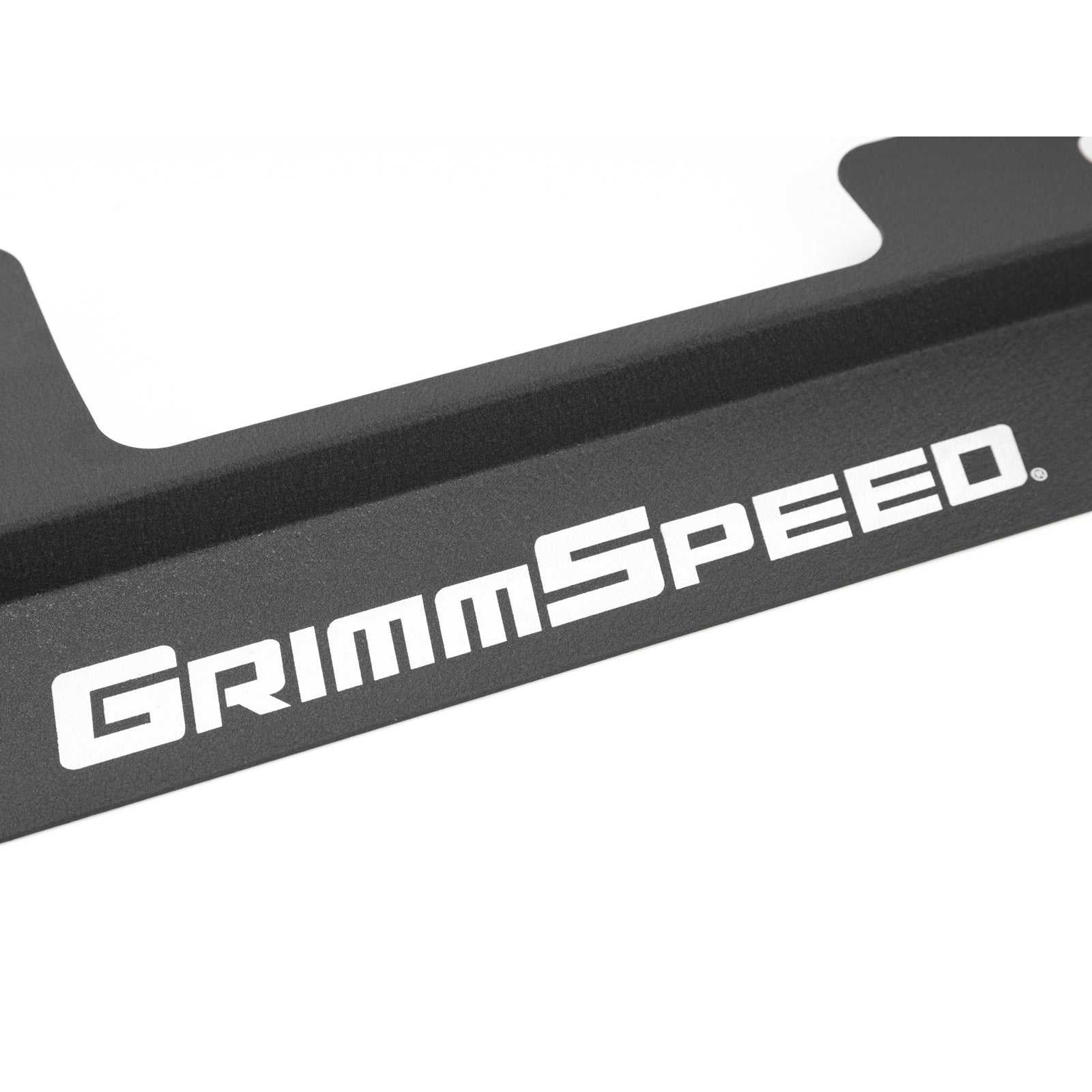 GrimmSpeed Radiator Shroud w/ Tool Tray - Black - 2002-07 Subaru Impreza