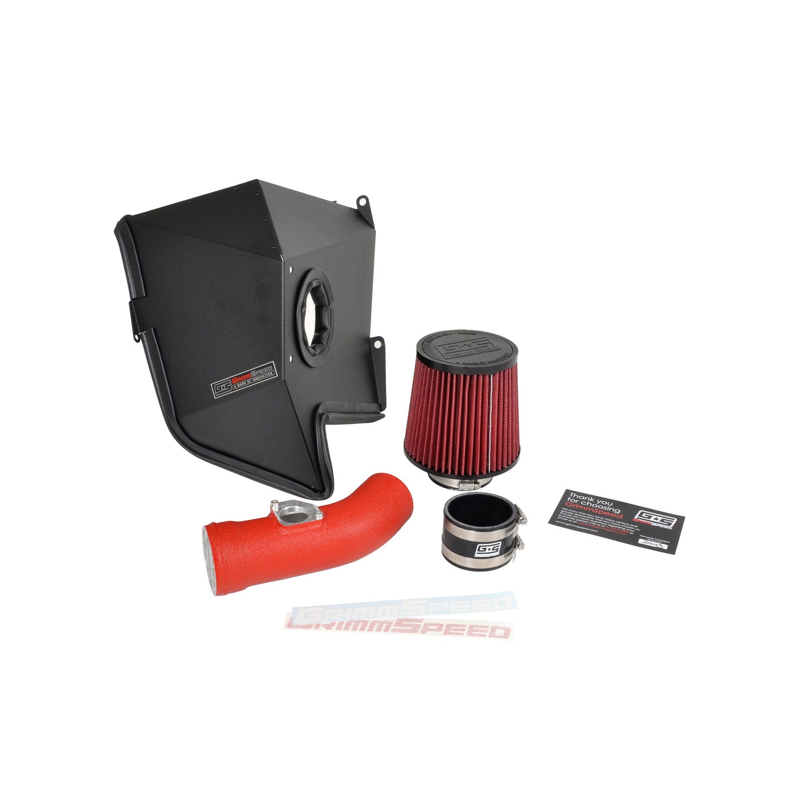 GrimmSpeed Cold Air Intake - 2002-07 Subaru WRX/STI, 2004-08 Subaru Fo
