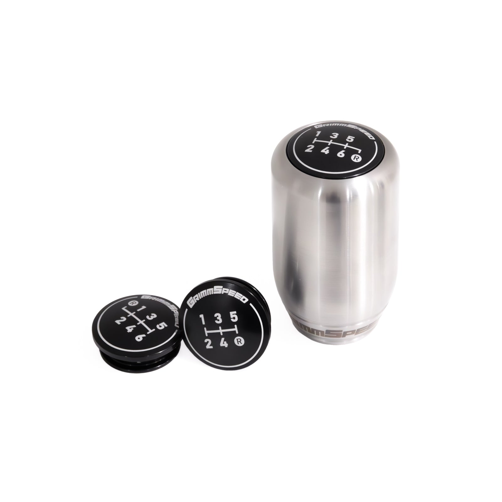 GrimmSpeed Swap-Top Weighted Shift Knob Kit