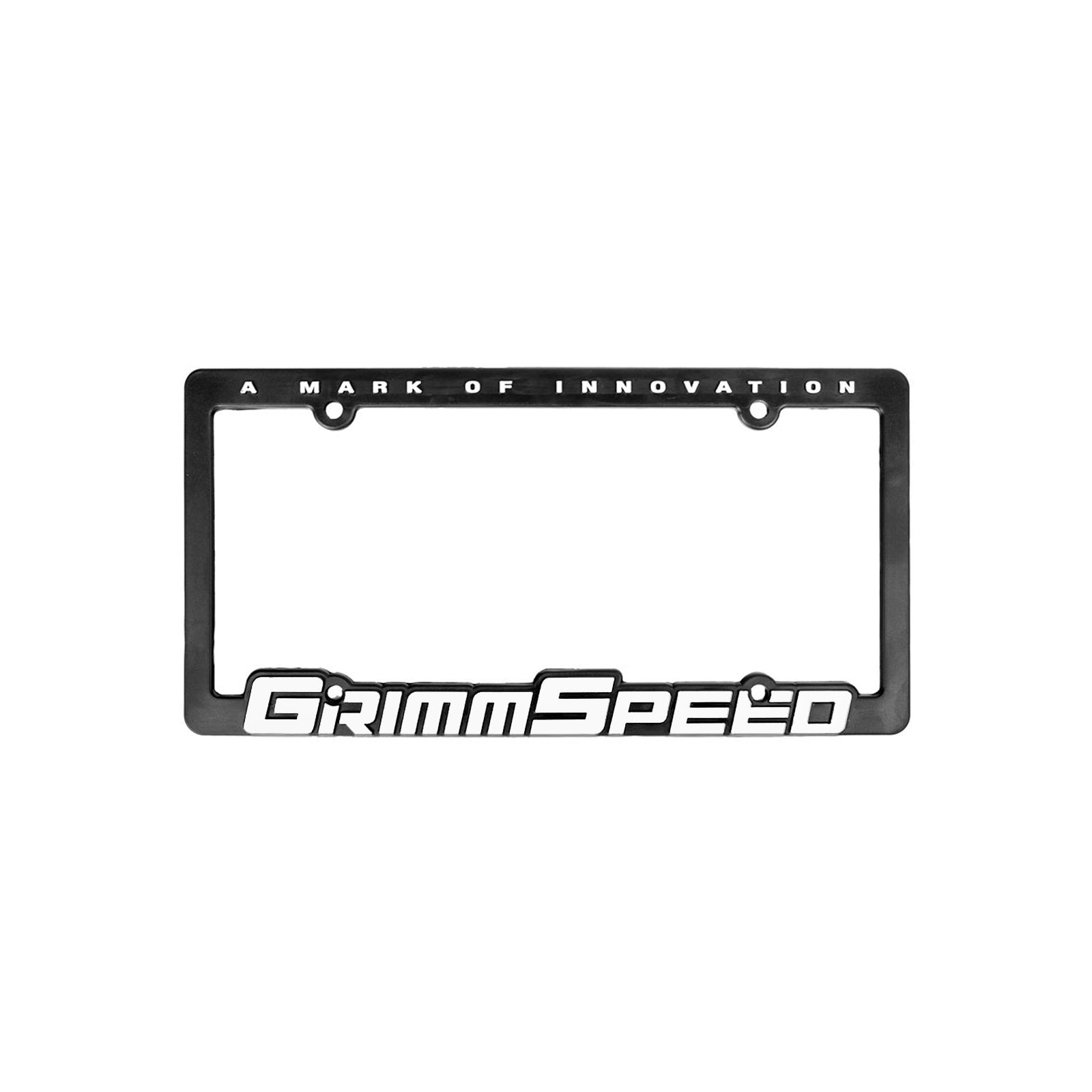 Buy white-single GrimmSpeed License Plate Frames