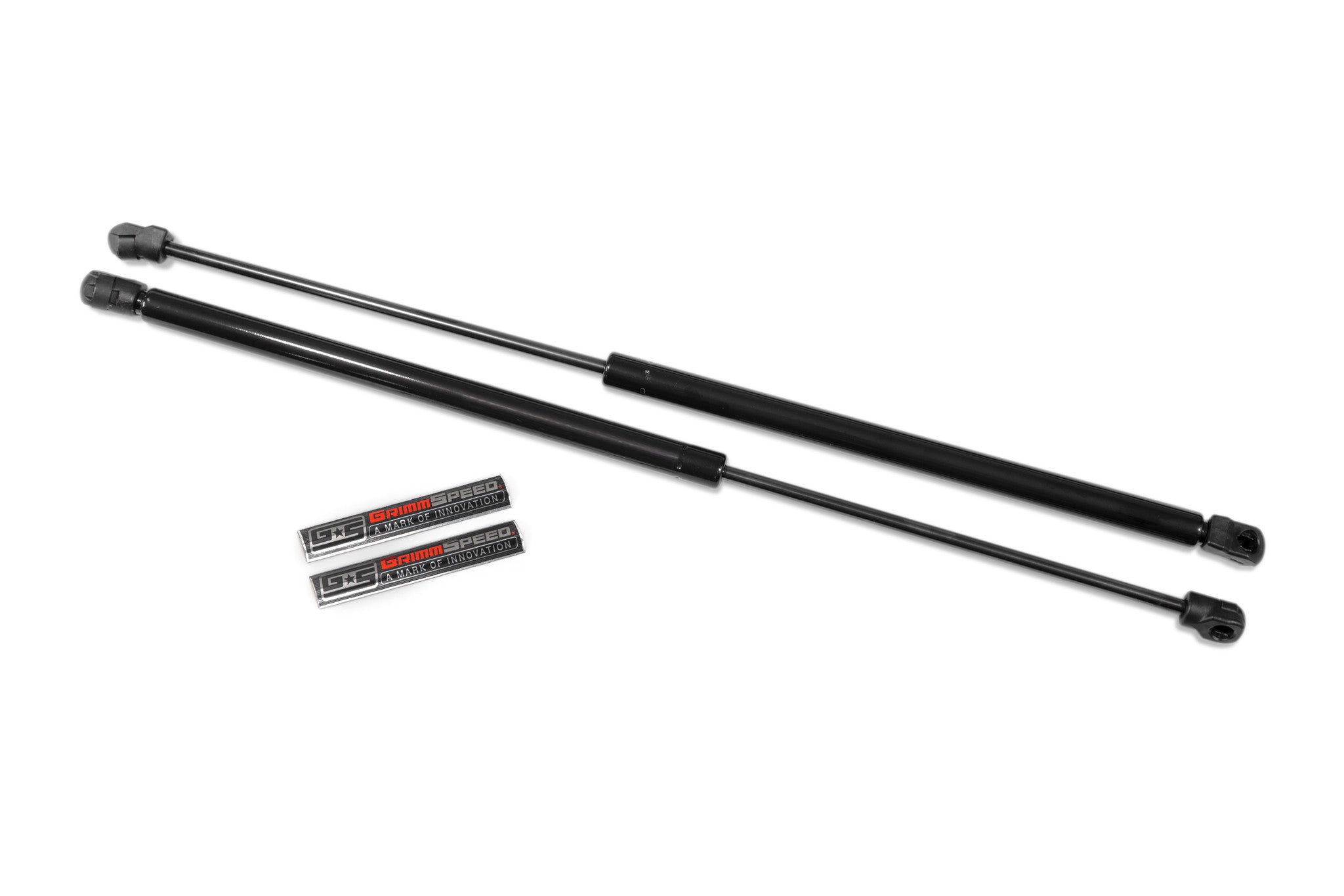 WRX Mk−W156 GrimmSpeed High-Lift Hood Struts - 2015+ Subaru WRX, 2015-21