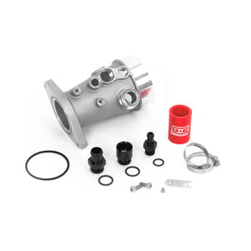 GrimmSpeed Version 2 Cast Aluminum Turbo Inlet - 2015-21 Subaru WRX/FA20 - 0