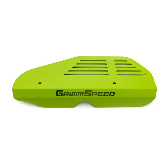 GrimmSpeed Alternator Cover - 2002-14 Subaru WRX, 2004-21 Subaru STI