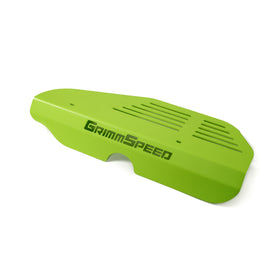 Buy neon-green GrimmSpeed Alternator Cover - 2002-14 Subaru WRX, 2004-21 Subaru STI