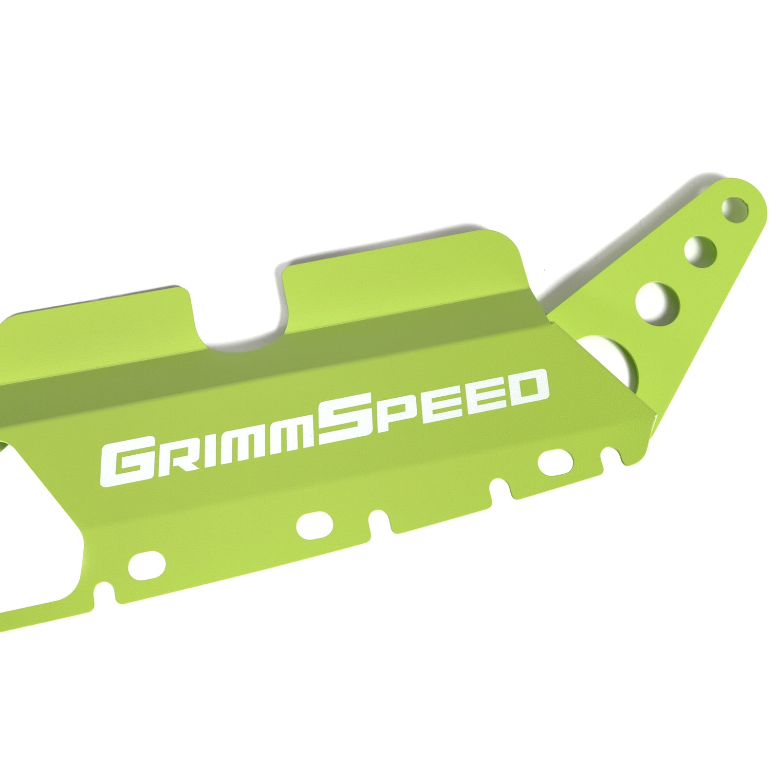 GrimmSpeed Radiator Shroud - Neon Green - 2015-21 Subaru WRX, 2015-21 Subaru STI - 0