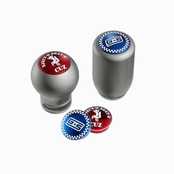 GrimmSpeed Limited Edition Swap-Top Shift Knob Caps