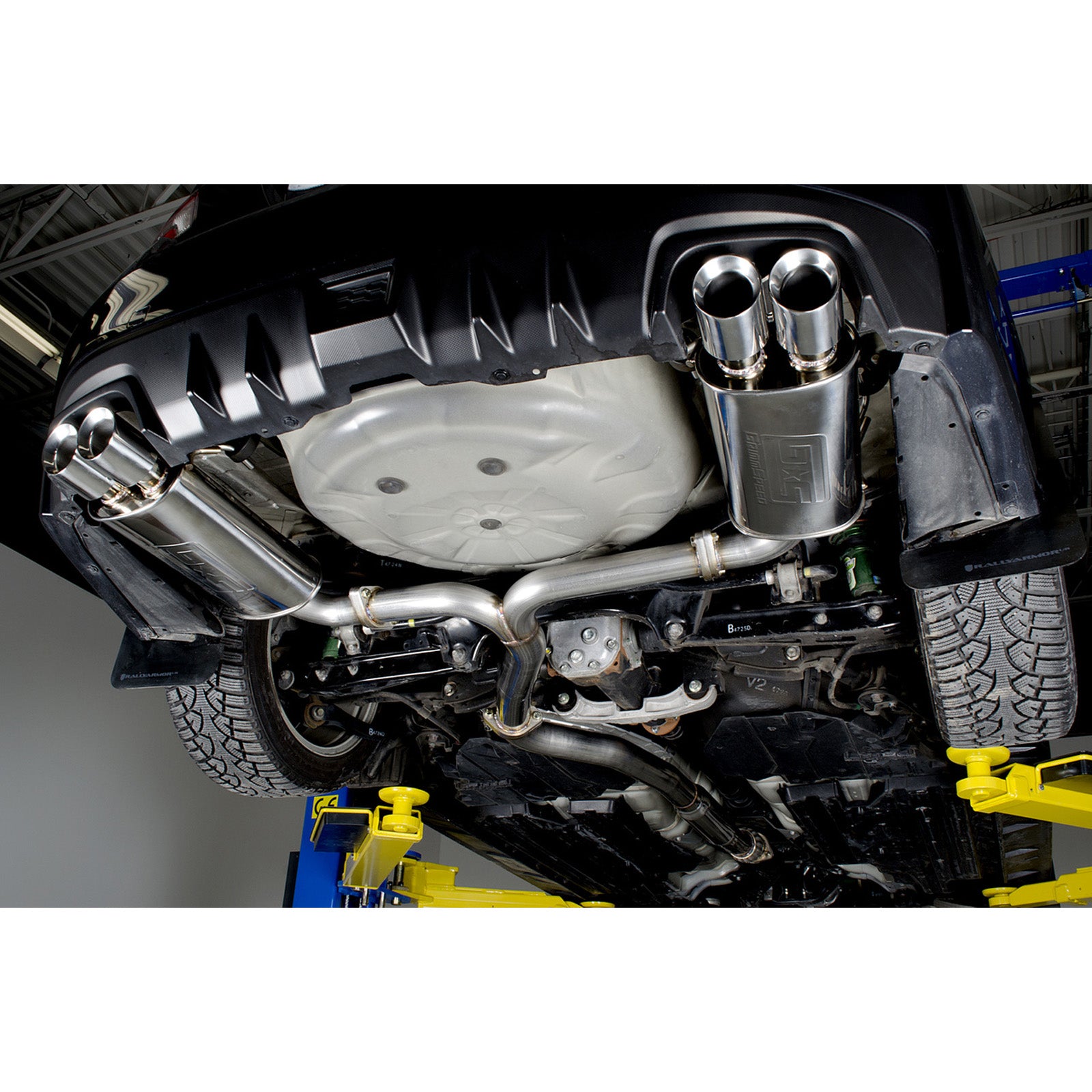 GrimmSpeed Catback Exhaust System - Un-Resonated - 2011-21 Subaru WRX/STI Sedan - 0