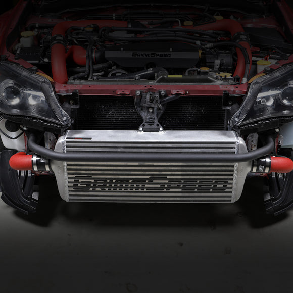 GrimmSpeed Front Mount Intercooler Bumper Bar - 2008-14 Subaru WRX/STI