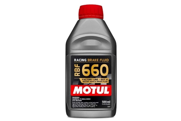 Motul RBF660 Racing DOT 4 Synthetic Brake Fluid 500ml