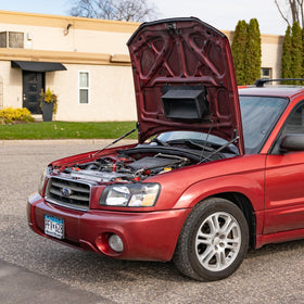 GrimmSpeed High-Lift Hood Struts - 2003-08 Subaru Forester - 0