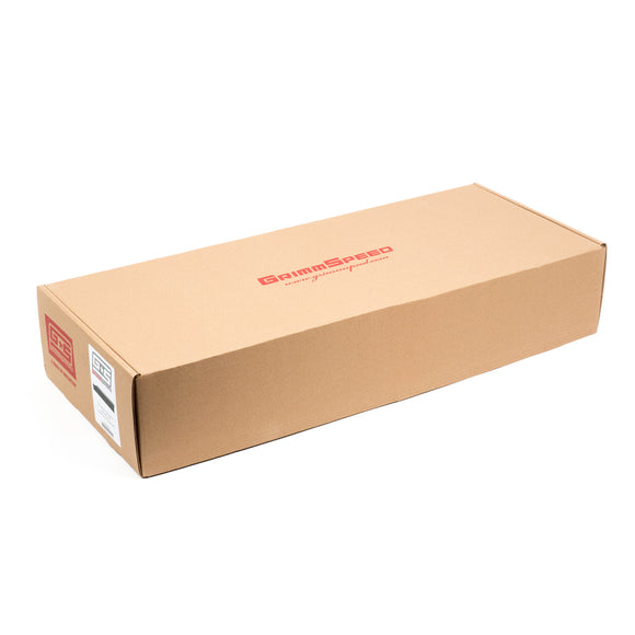 GrimmSpeed Top Mount Intercooler Splitter - 2008-14 Subaru STI