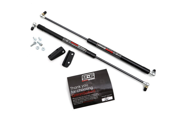 GrimmSpeed High-Lift Hood Struts - 2008-14 Subaru WRX/STI