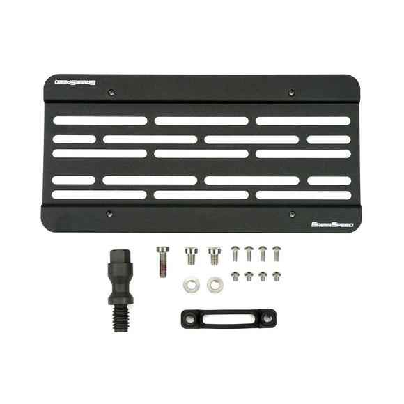 GrimmSpeed License Plate Relocation Kit - 2016-18 Ford Focus RS