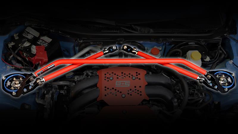 Lock In Your Front End: GrimmSpeed V2 Strut Bar and V-Bars for GR86, BRZ, and FRS