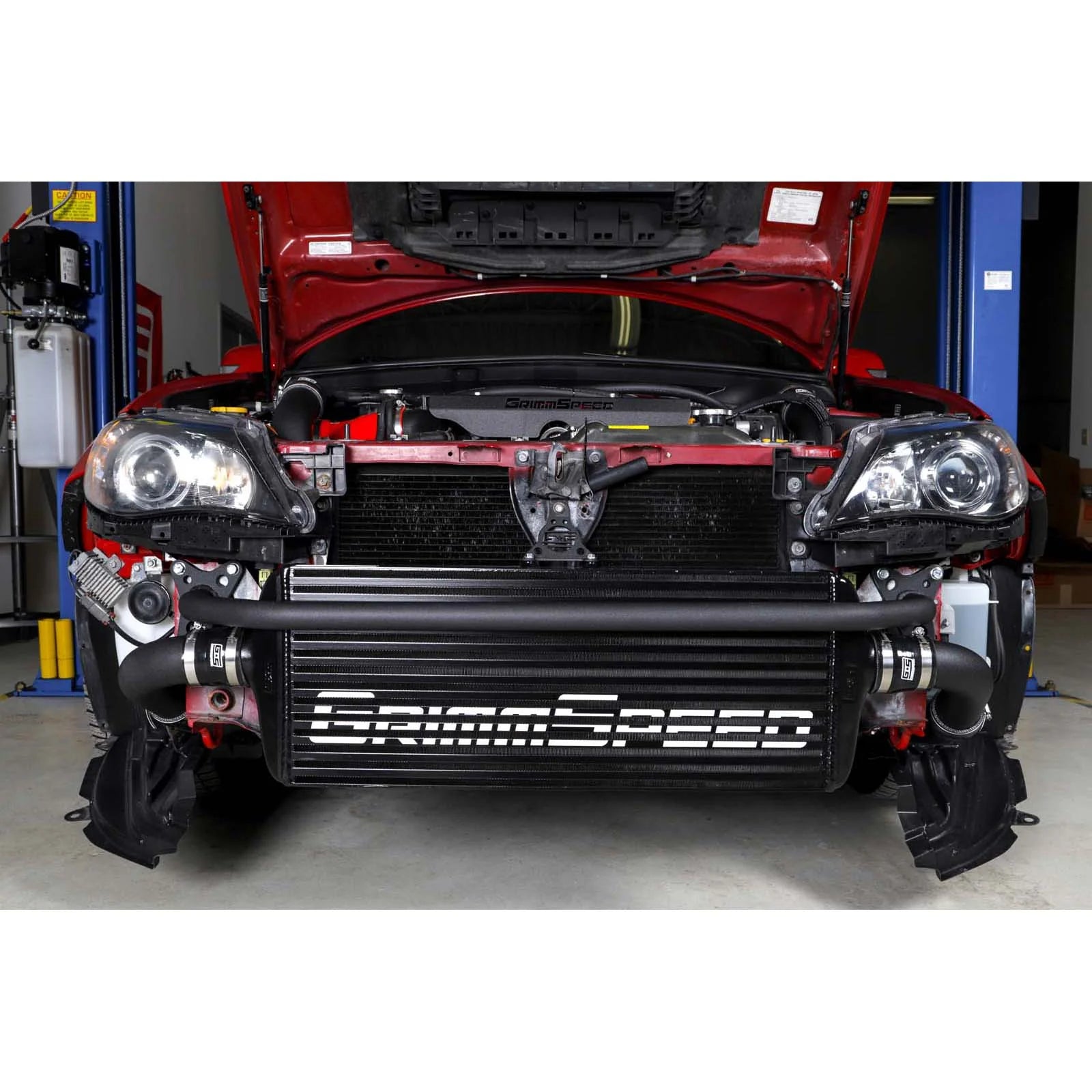 GrimmSpeed Front Mount Intercooler Kit - 2008-14 Subaru STI - 0