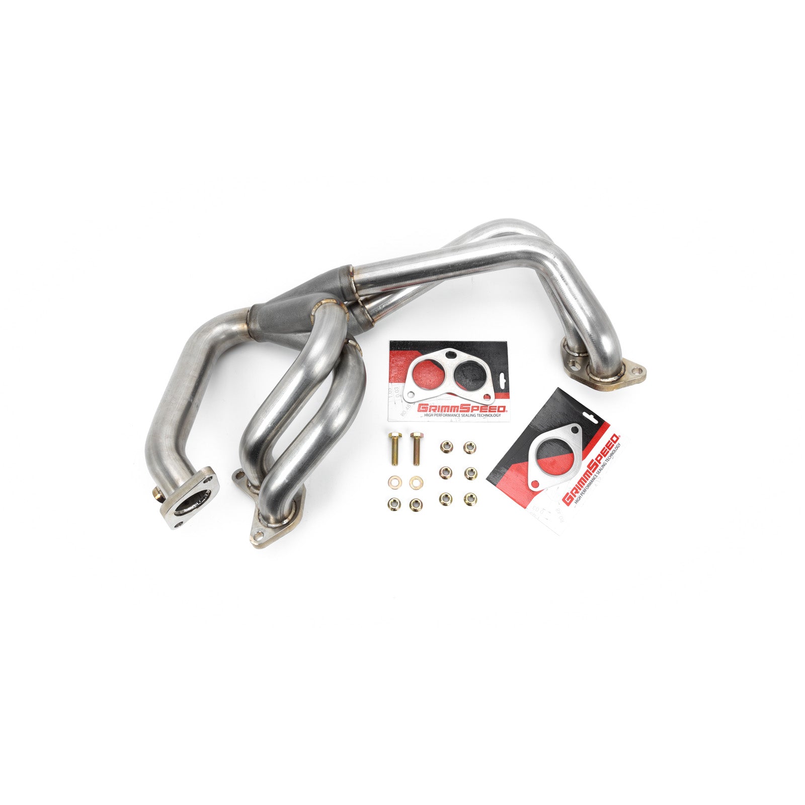 GrimmSpeed Unequal Length Header - 2004-21 Subaru STI, 2002-14 Subaru WRX