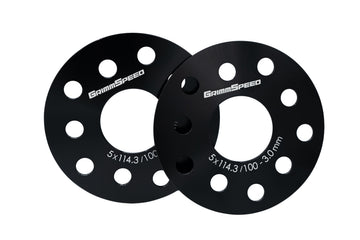 GrimmSpeed 5x100 and 5x114.3 3mm Wheel Spacer (Pair)