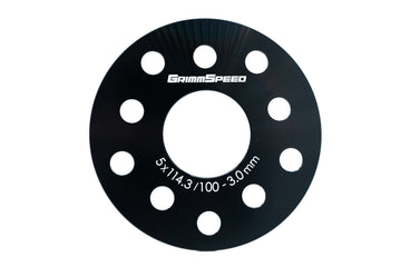 GrimmSpeed 5x100 and 5x114.3 3mm Wheel Spacer (Pair) - 0