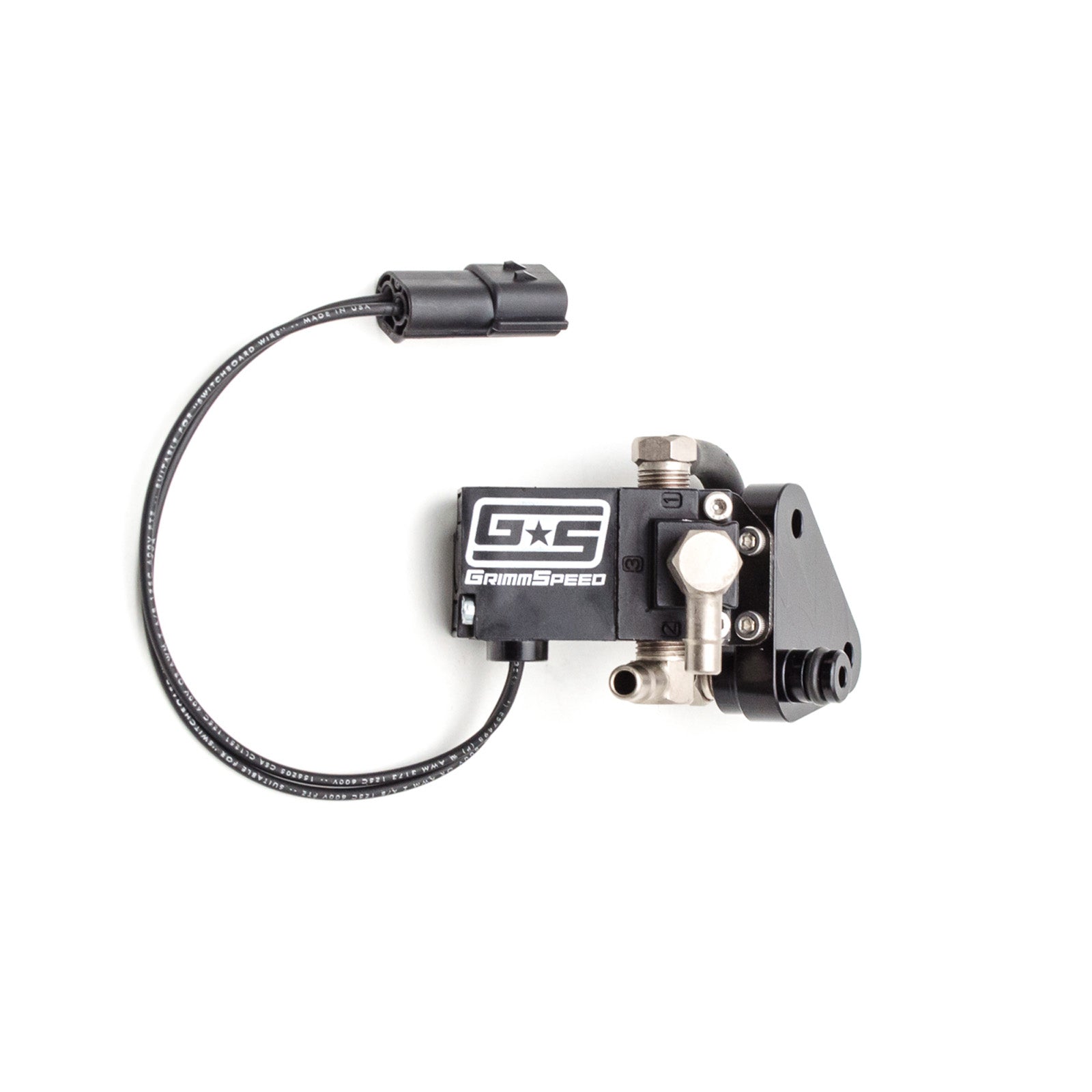 GrimmSpeed 3-Port Electronic Boost Control Solenoid - 2015-21 Subaru WRX [Canadian Inlet]