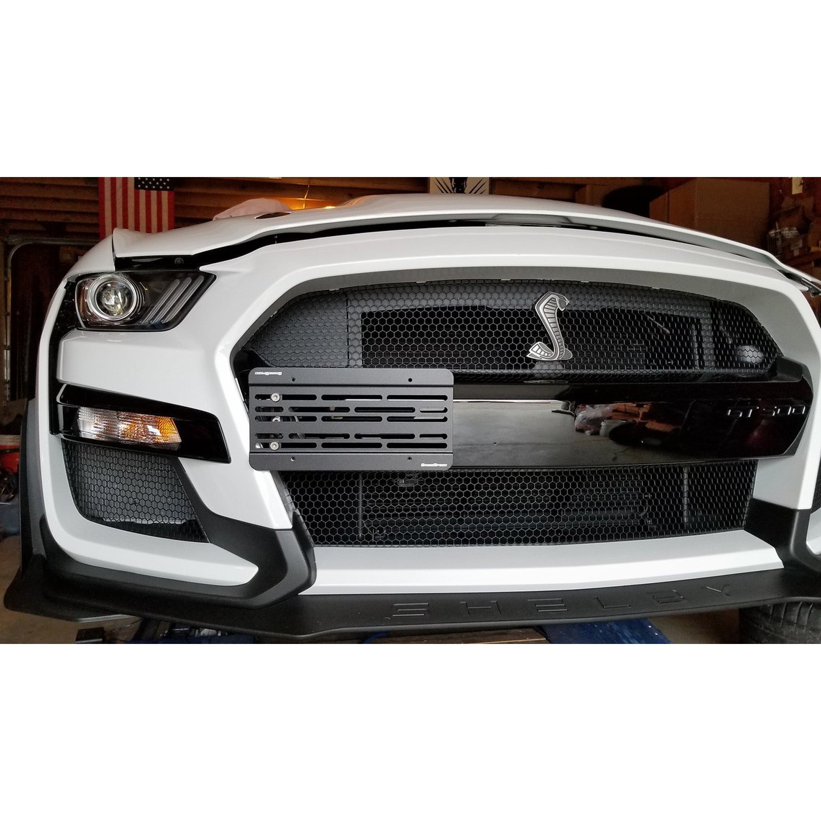 GrimmSpeed License Plate Relocation Kit - 2016-18 Ford Focus RS
