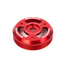 GrimmSpeed Lightweight Crank Pulley - Red - 2015-21 Subaru WRX, 2013-21 Subaru BRZ-2