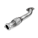 GrimmSpeed HiFlow Exhaust Manifold Crosspipe - Raw Stainless Steel - 2006-07 Subaru WRX, 2004-08 Subaru Forester XT-5