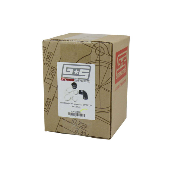 GrimmSpeed Top Mount Intercooler Silicone Coupler Kit - 2004-21 Subaru STI, 2002-07 Subaru WRX