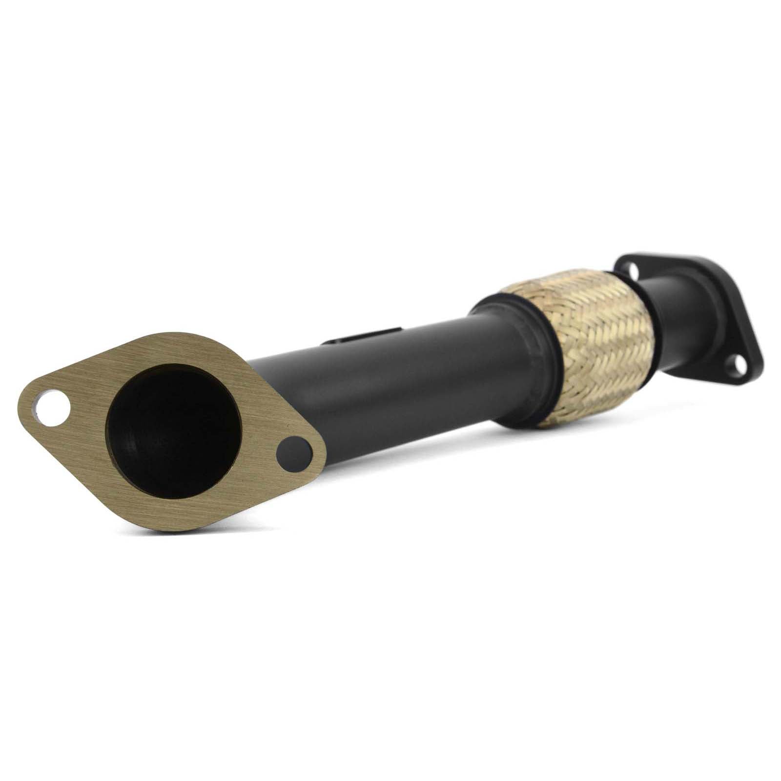 GrimmSpeed HiFlow Exhaust Manifold Crosspipe - Black Thermal Coated -