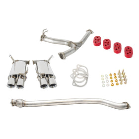 GrimmSpeed Catback Exhaust System - Un-Resonated - 2011-21 Subaru WRX/STI Sedan