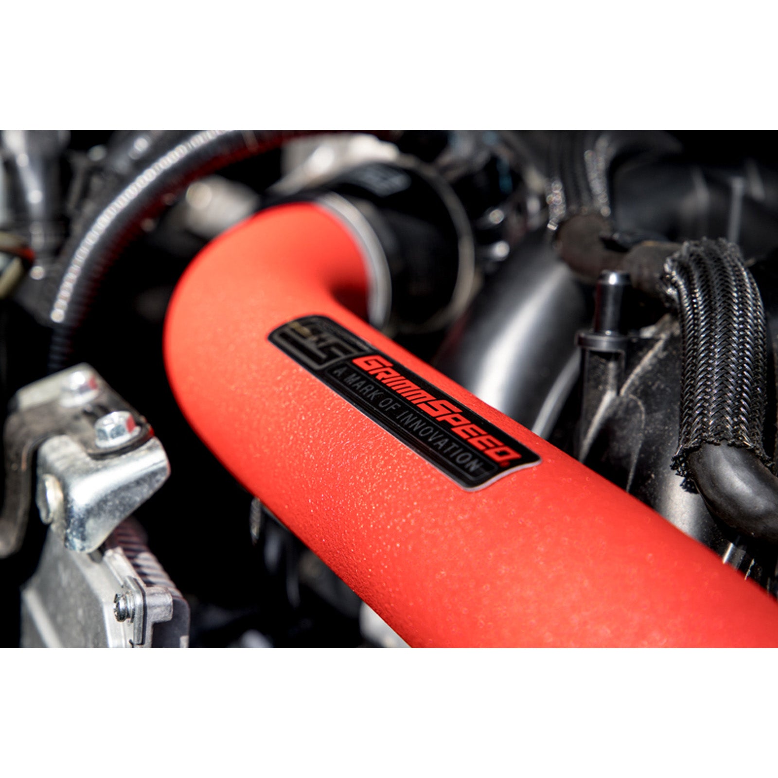 GrimmSpeed Charge Pipe Kit - Red - 2015-21 Subaru WRX