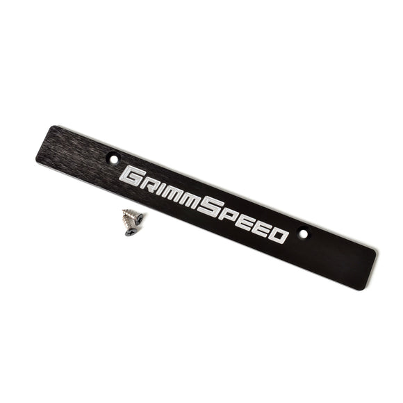 GrimmSpeed Front License Plate Delete - 2006-14 Subaru Impreza/WRX/STI, 2022+ Subaru BRZ, 2022+ Toyota GR86