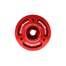 GrimmSpeed Lightweight Crank Pulley - Red - Subaru EJ Engines-1