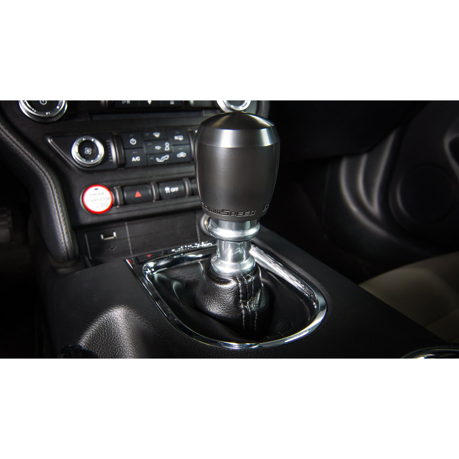 Grimmspeed Stubby Shift Knob - Lightweight Delrin - Universal - 0