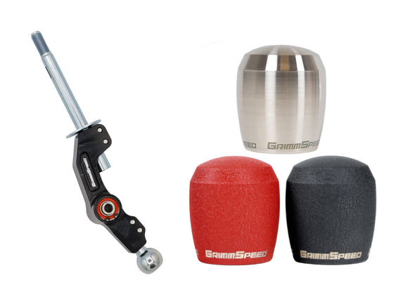GrimmSpeed Short Shifter and Stubby Shift Knob Bundle