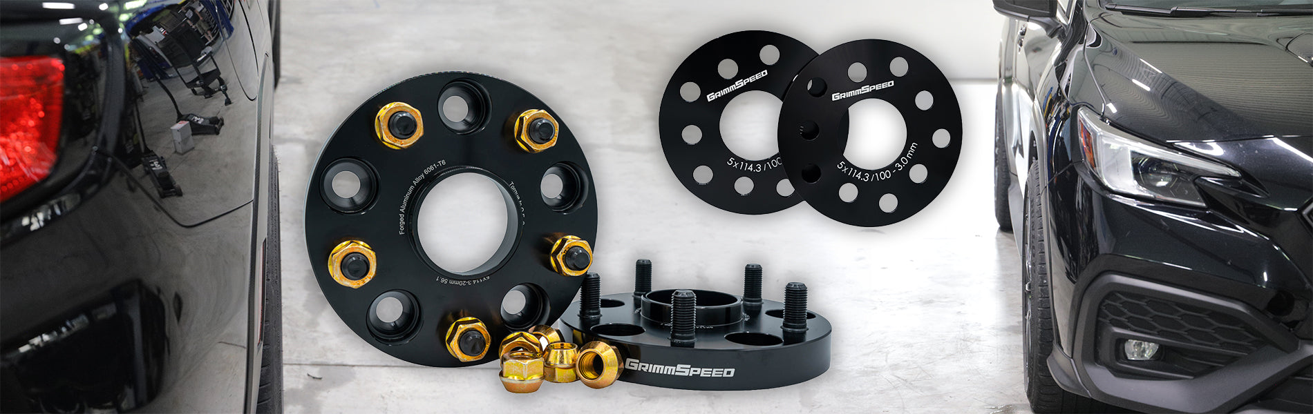 NEW GRIMMSPEED WHEEL SPACERS