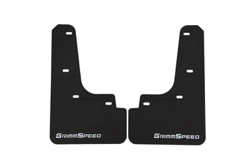 Buy black-flap-with-white-lettering GrimmSpeed Mudflap - 2022-2025 VB WRX