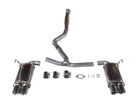 GrimmSpeed “Gentleman’s Exhaust” V2 Catback System – Resonated