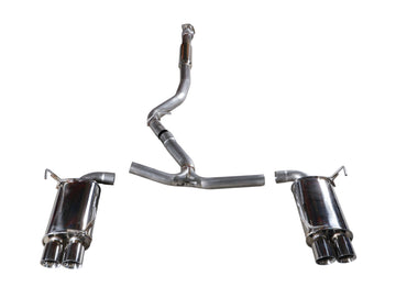 GrimmSpeed “Gentleman’s Exhaust” V2 Catback System – Resonated