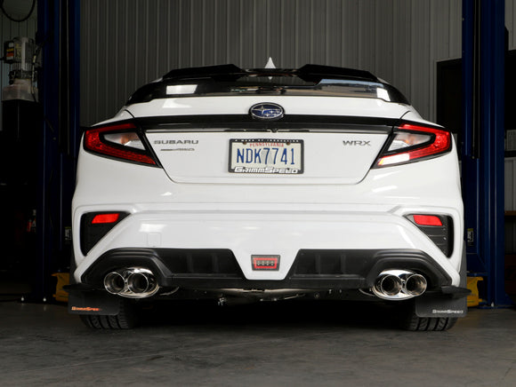 GrimmSpeed Subaru VB WRX Gentleman's Catback Exhaust - Resonated