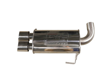 GrimmSpeed Subaru VB WRX Gentleman's Catback Exhaust - Non-Resonated - 0