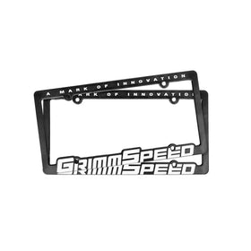 GrimmSpeed License Plate Frame (SINGLE) - 0