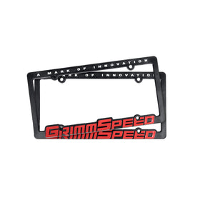 GrimmSpeed License Plate Frames (PAIR) - 0