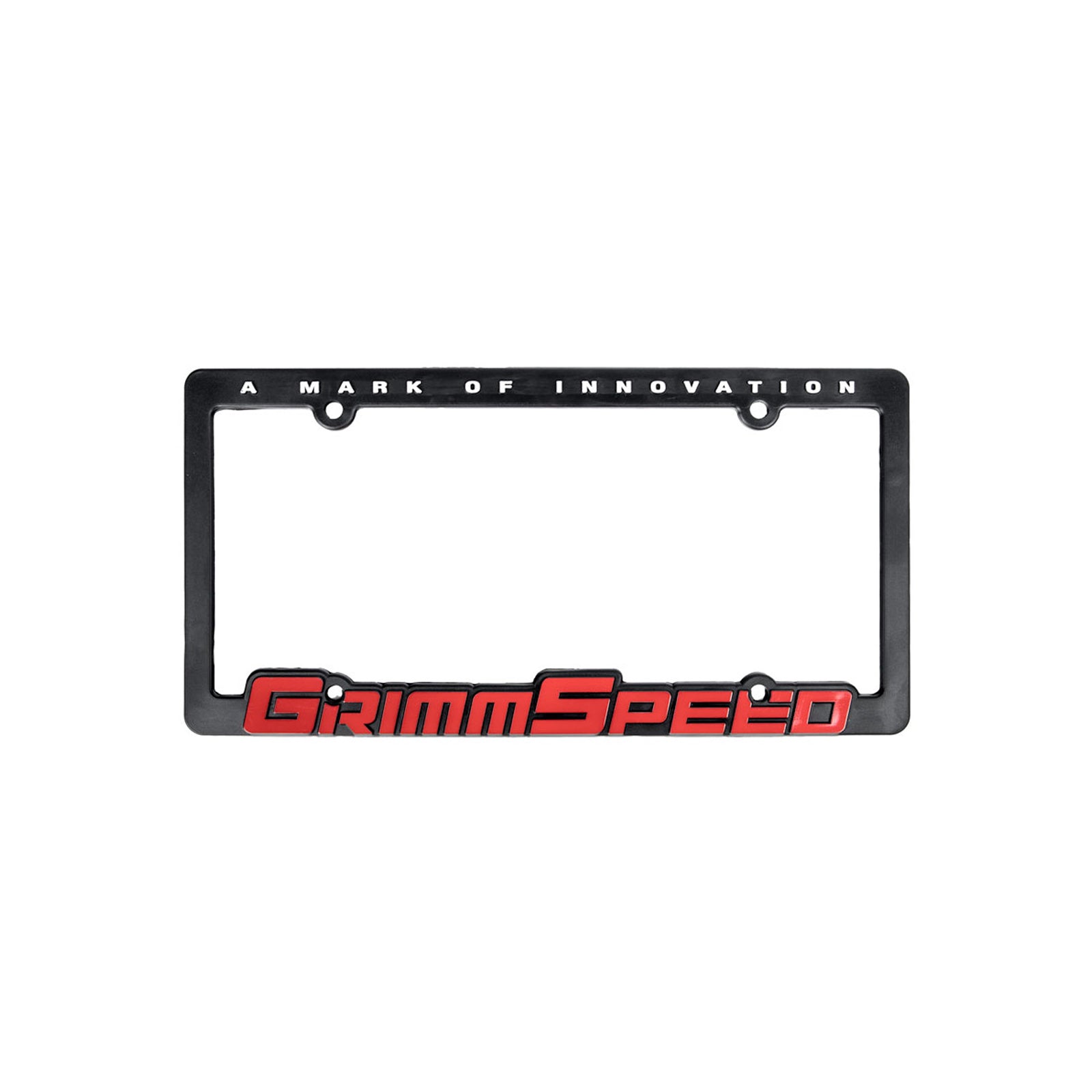 Buy red-single GrimmSpeed License Plate Frames
