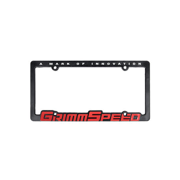 Buy red GrimmSpeed License Plate Frame (SINGLE)