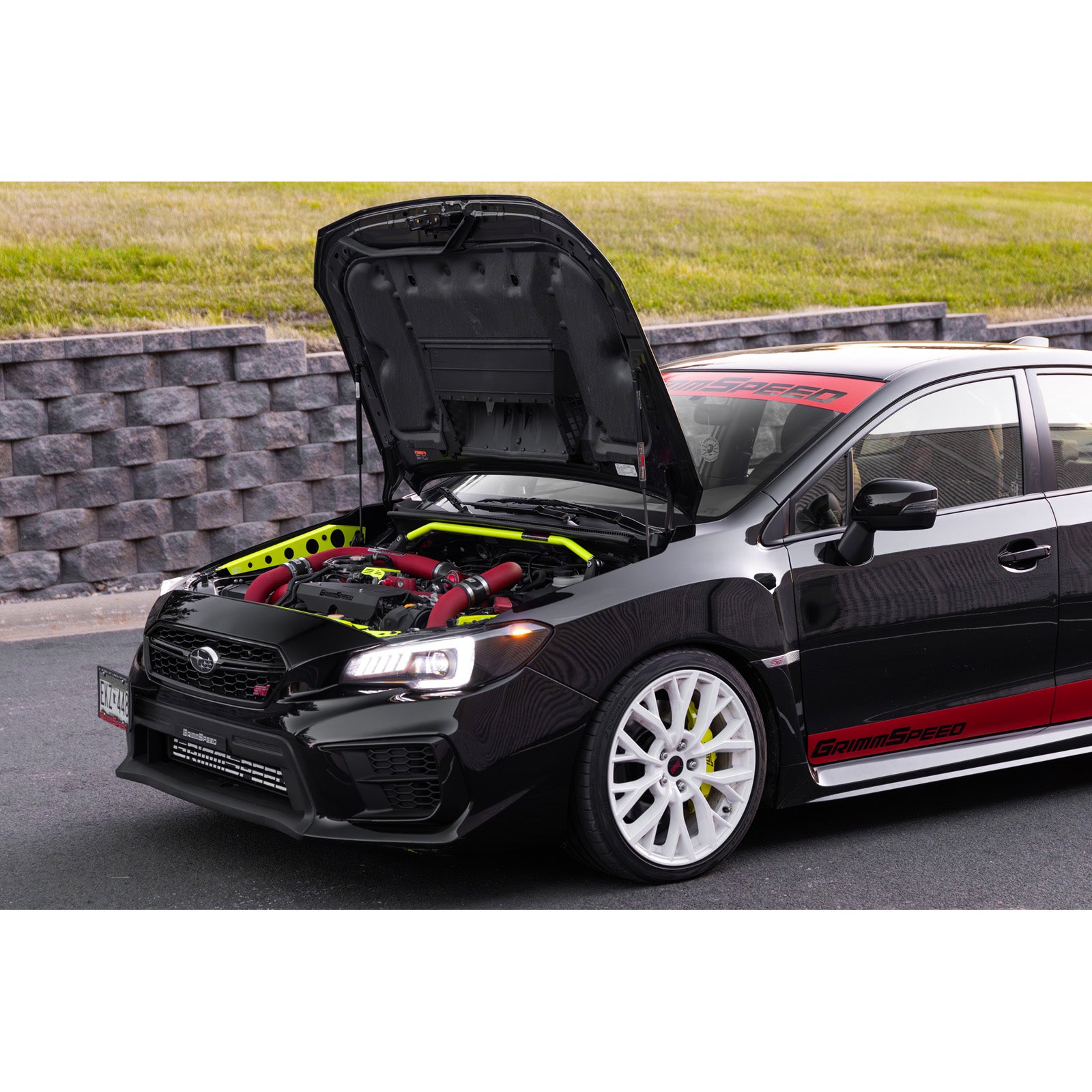 GrimmSpeed High-Lift Hood Struts