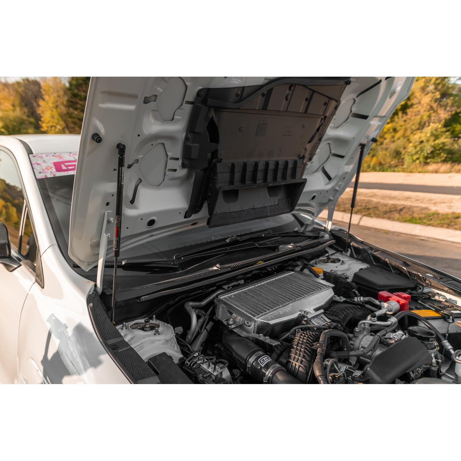 GrimmSpeed High-Lift Hood Struts - 2015+ Subaru WRX, 2015-21