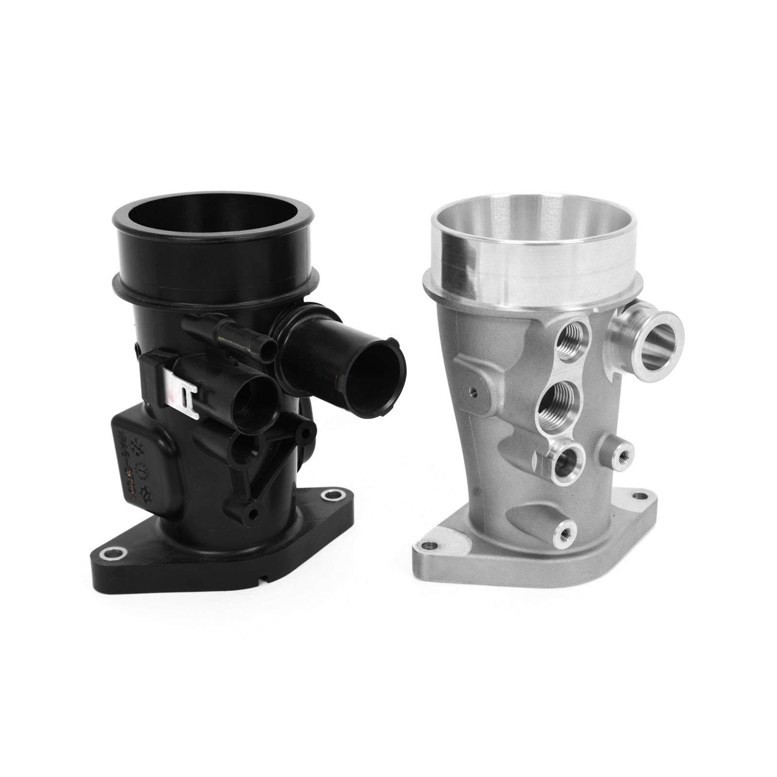 GrimmSpeed Version 2 Cast Aluminum Turbo Inlet - 2015-21 Subaru WRX/FA20